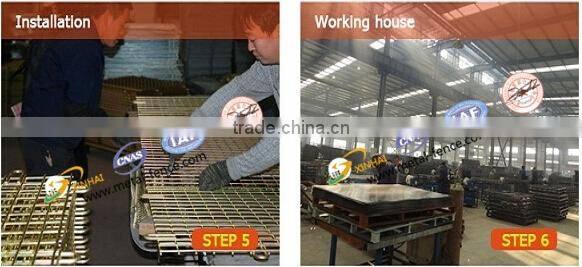 Warehouse Galvanized Welded Wire Storage Cage