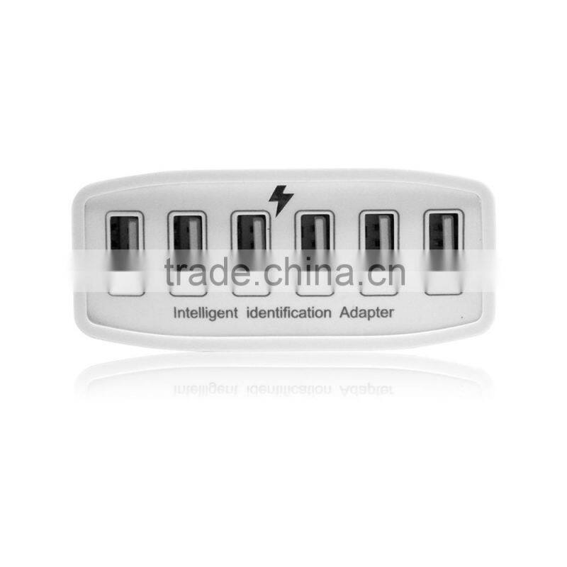 2015 Hot selling products 6 Ports USB Wall charger Bulk AC USB Adapter mobile accessories for phones