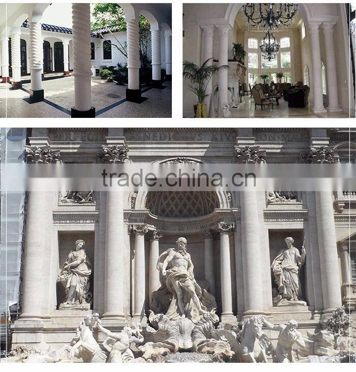 External and internal beautiful decorative for villa and bank and hotel greek column caps
