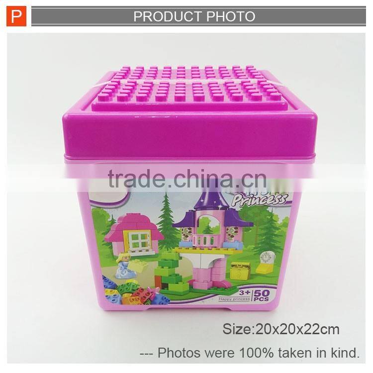 50PCS ABC Building Blocks,Plastic Connecting Blocks for Kids,Large Building Blocks for Children