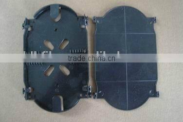 24 ports Fiber Optic Splice Tray plastic material for telecommunication product solutions