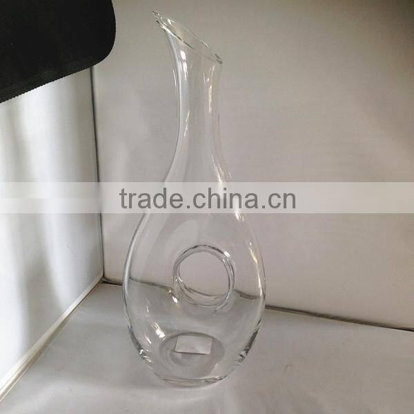 unique design glass wine decanter ,fancy decanter