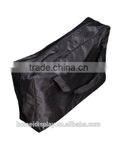 Folding adjustable A4 metal literature rack