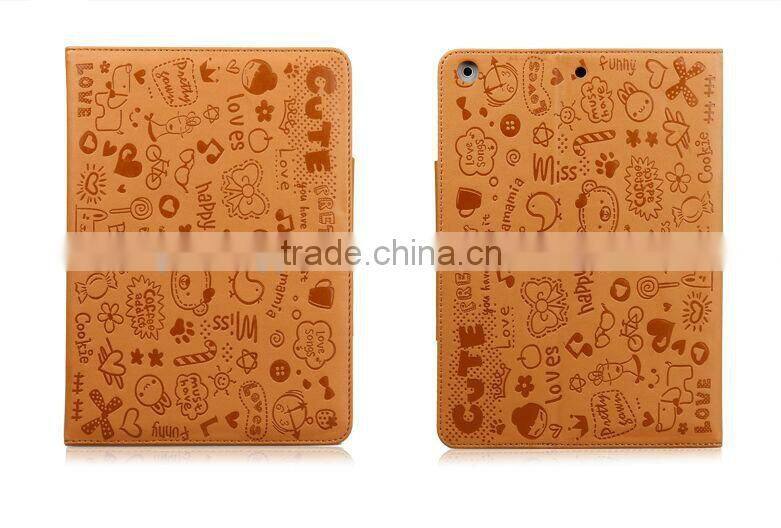 Modern Stylish water cases smart cover case for ipad air 2