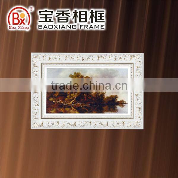 Baoxiang Frame 6022WG 3*2.1CM White Moulding
