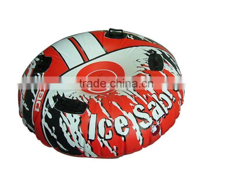 Heavy duty inflatable snow tubes 2 persons snow sled