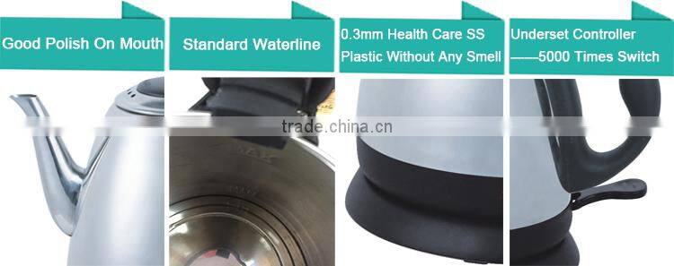 No PS just as it is real the high quality of the stainless kettle