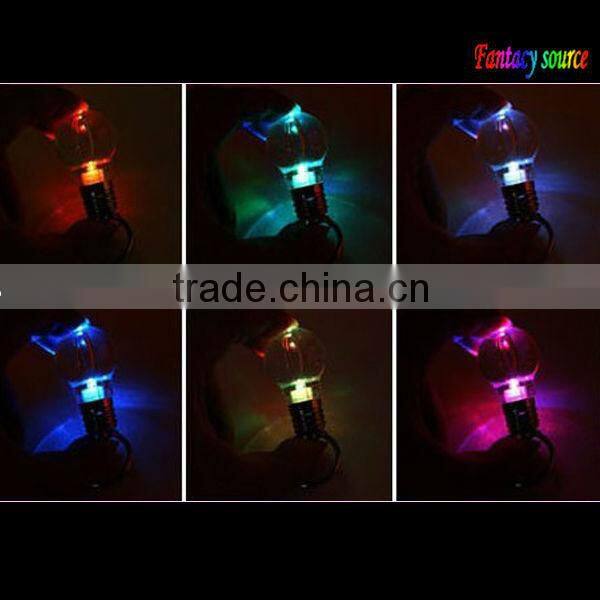 promotional led bulb keychain