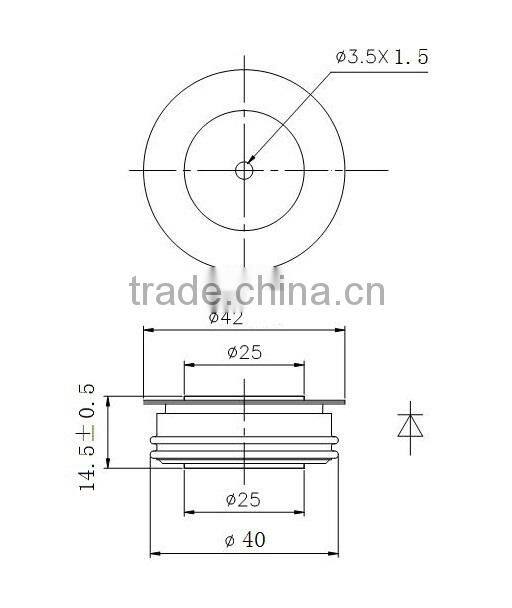 Westcode alternator rectifier diode W1074YH320