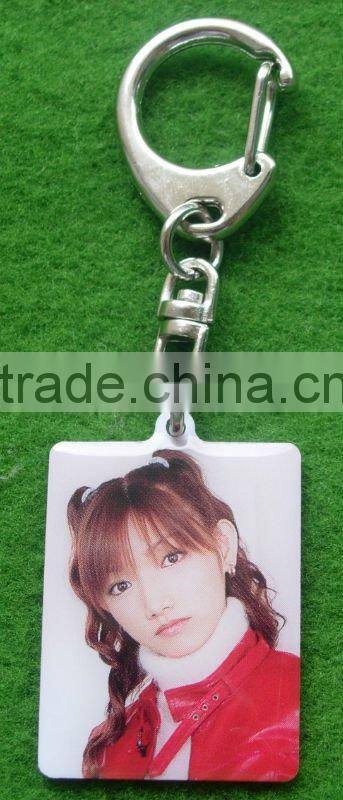 zinc alloy keychains with epoxy done