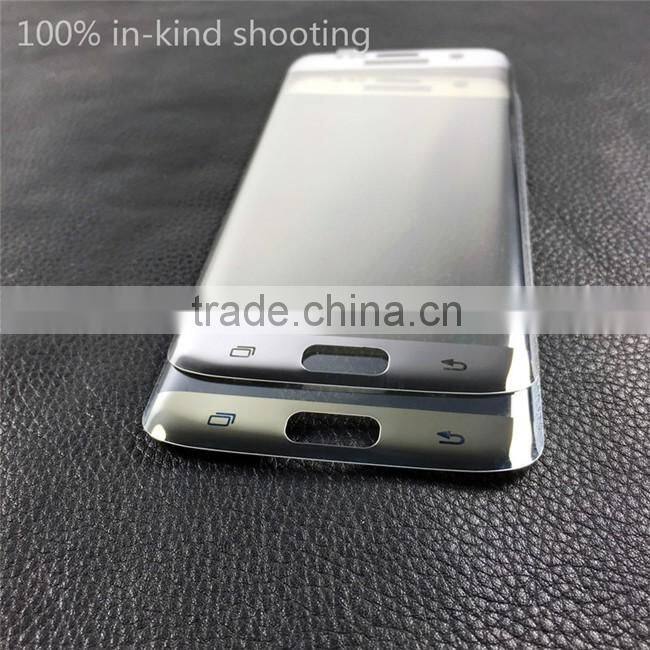 New arrived !! For Samsung Galaxy S7 edge 3D Curved Surface Full Screen Cover tempered Glass Film for Samsung Galaxy S7 edge