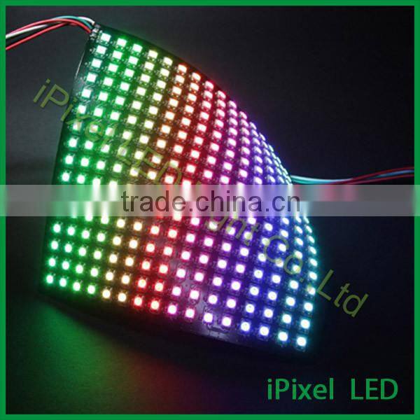 SMD 5050 smart Flexible 8 * 32 RGB micro led flashing panel lights