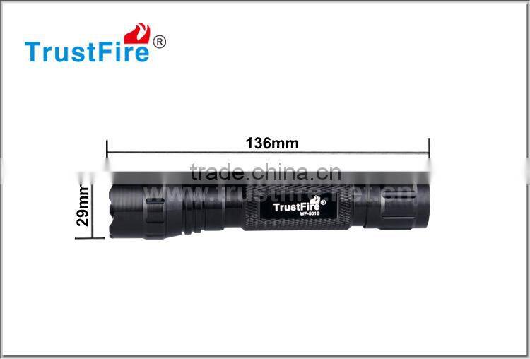 TrustFire hand torch WF-501B 5w 940nm led UV flashlight with 18650 battery