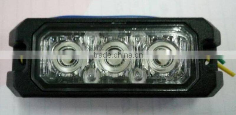 Red blue yellow white purple Led dash strobe light, 12 volt 3W LED dash light LTDG-J3-1