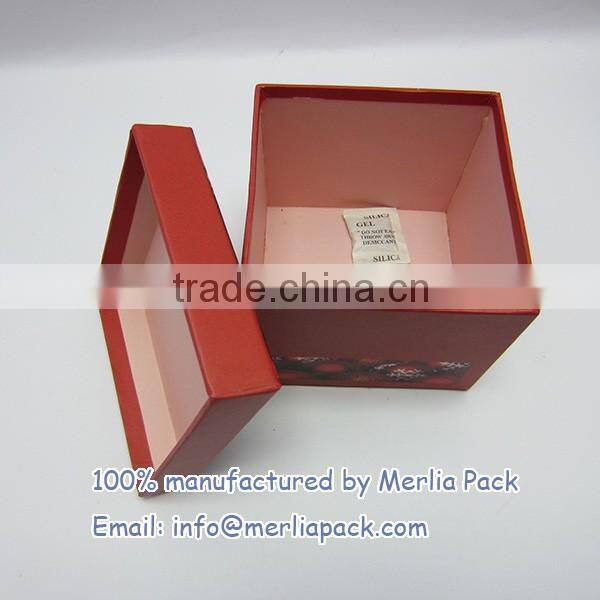 2016 Square Storage Cardboard Box Christmas Candles Home Decoration Boxes