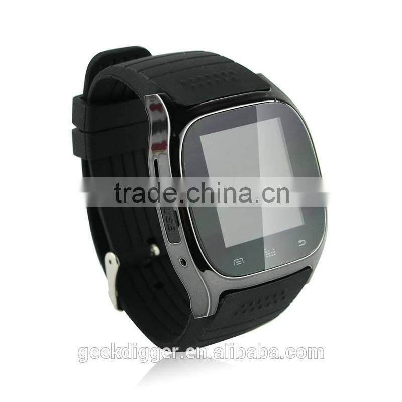 Smartwatch M26 -Black with LED Bluetooth Smartwatch M26 for Android ,IOS