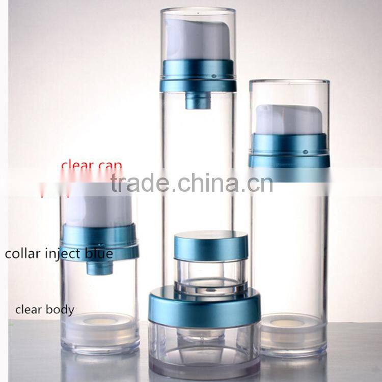 High grade low price cream spray bottle empty cosmetic bottle spray cream jar factory