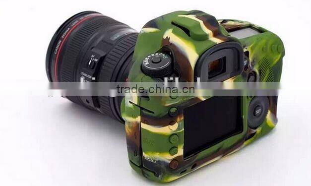 New released DSLR camera soft silicone case cover for Canon 5DIII 5DRS 6D with different color