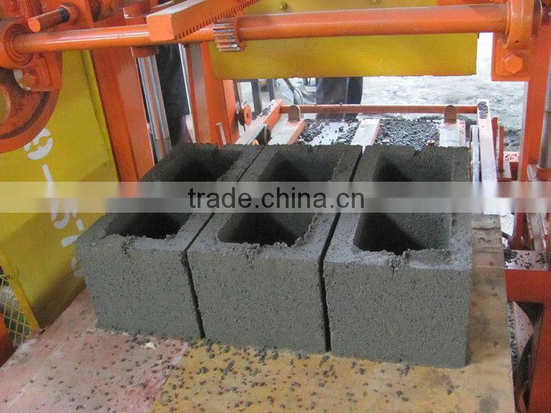 2015 new products China Guangzhou semi automatic block machine 4-25