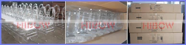 china transparent acrylic wedding phoenix chair resin