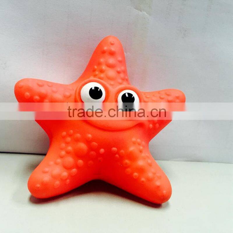 Star Bath Toys, Sea Animal Vinyl Toys