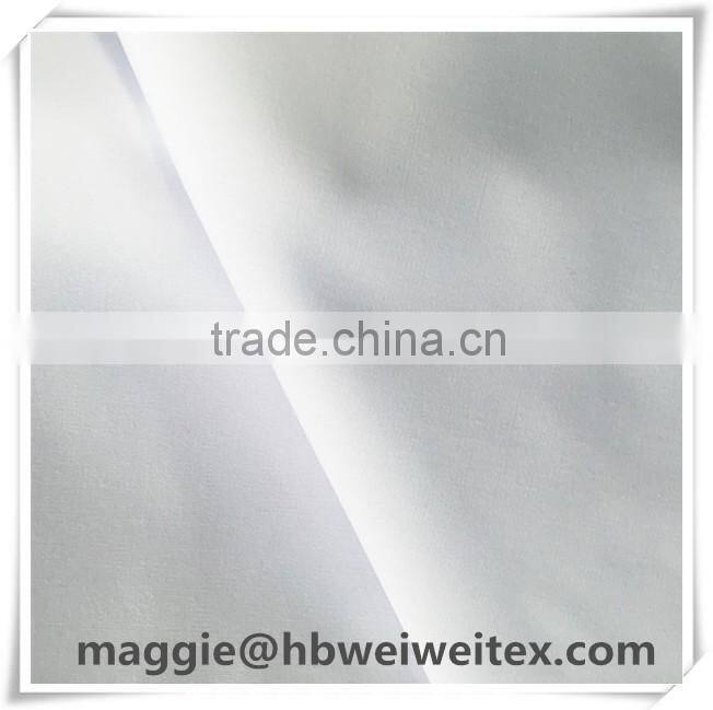 T65/C35 21*21 100*52 58/59" plain uniform fabric with bleached
