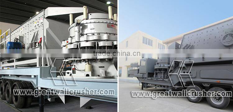 High Efficient Portable Mobie Crushing Plant