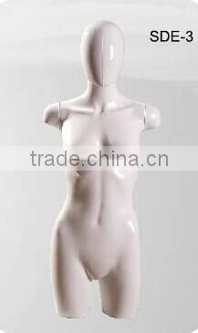 Plastic 3/4 Torso Mannequin