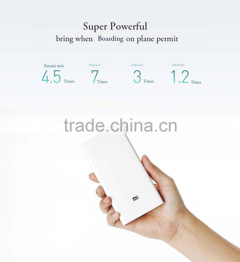 Super Large Capacity Xiaomi 20000mah power bank for Laptop power bank