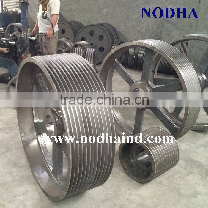 Large cast iron pulley 8SPC-1000