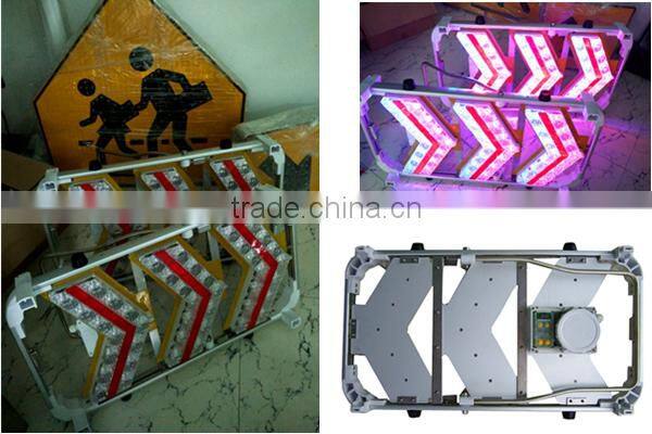 vehicle mounted LED traffic arrow sign