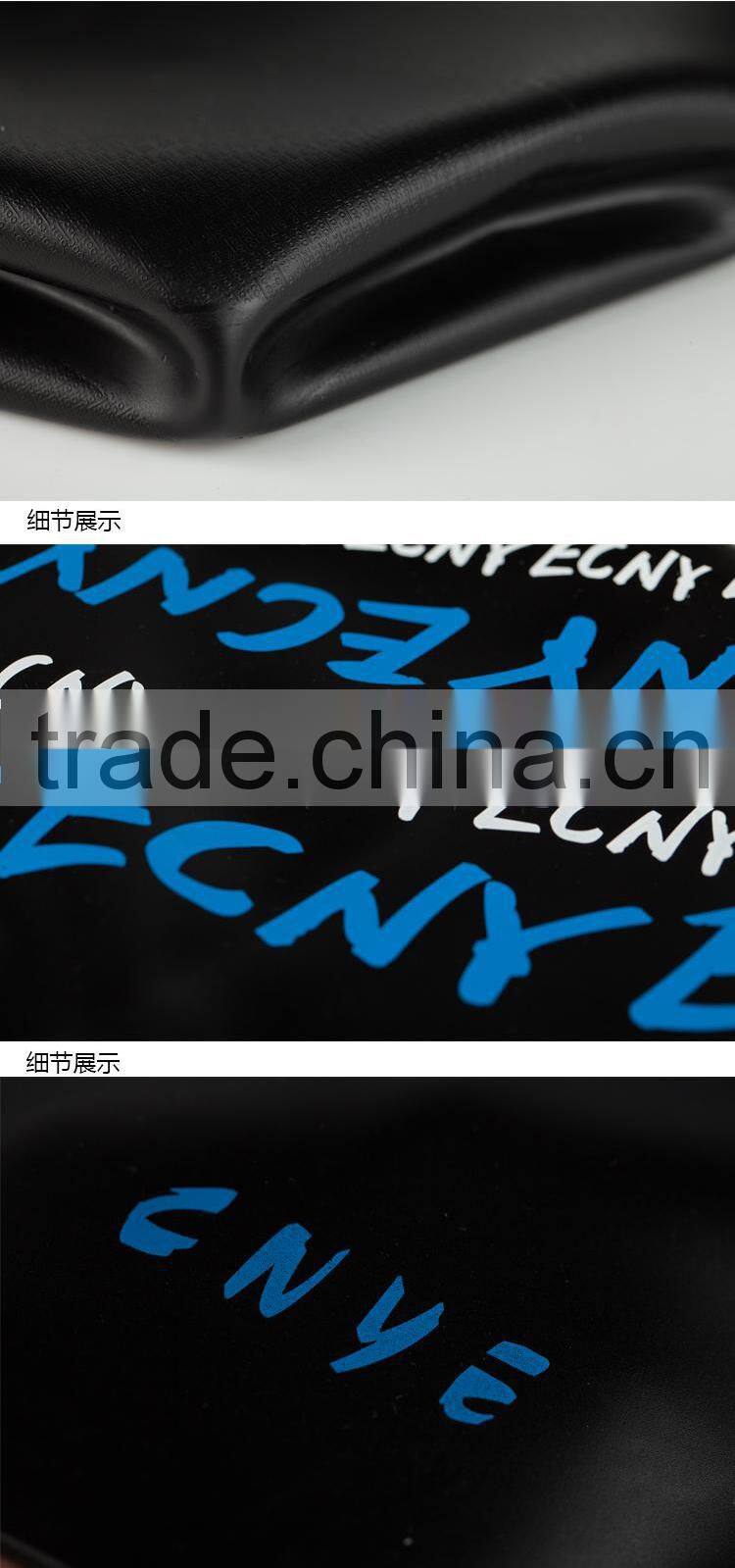 CNYE swimming cap print silica gel men cheap price swimming for cap