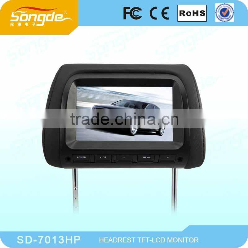 Competitive Price 7 inch Car Headrest LCD Monitor
