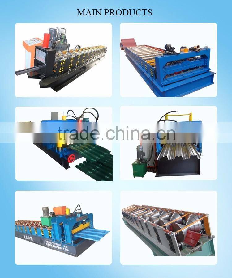 Dixin Full automatic steel cold 840 type sheet metal roof making machine for wall tile/roof panel/ construction sale