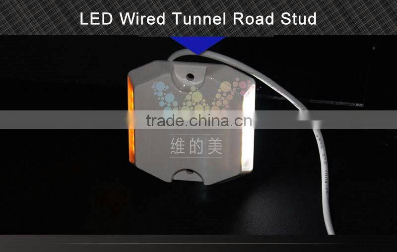 Alibaba wholesale price plastic housing waterproof flashing led tunnel road stud reflector