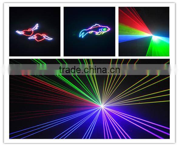 1W RGB disco laser for ourdoor indoor night club lighting