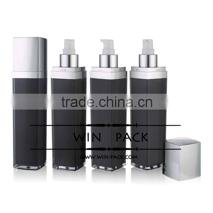 WY0212 square cream bottle ,top popular acrylic bottle