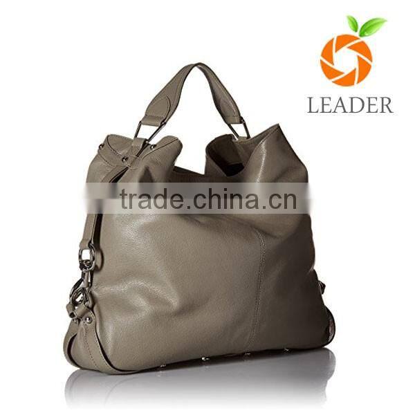 Custom made genuine leather designer handbag logos