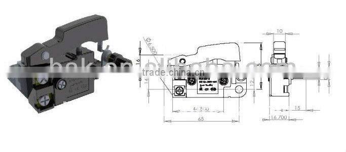Makita 0810 hammer switch View 0810 switch Power tool switch Bosch switch