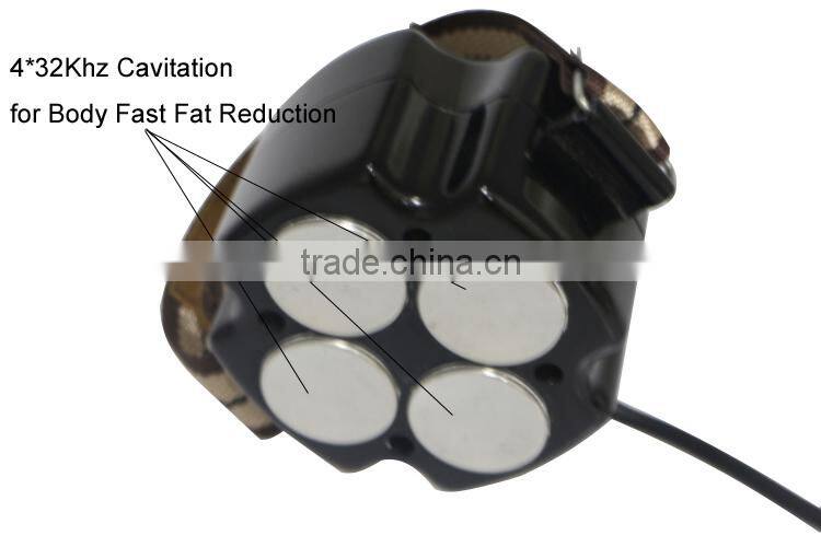 4 in 1 portable cavitation and vacuum rf slimming machine ultrasound rf cavitation machine cavitation+rf fat removal for sale