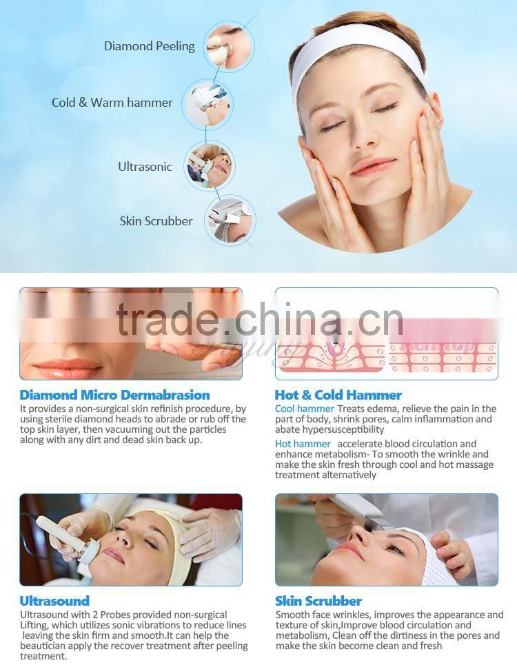 4 in 1 probes body shaper slimming machine with ultrasound function