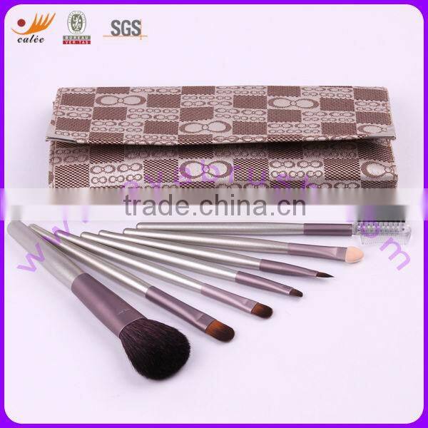 Seven-piece Makeup/Cosmetic Brush Set Wooden Handle