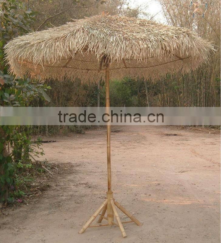 SEAGRASS/PLAMLEAF/THATCH COVER UMBRELLA_ BEST PRICE ( info@gianguyencraft.com)