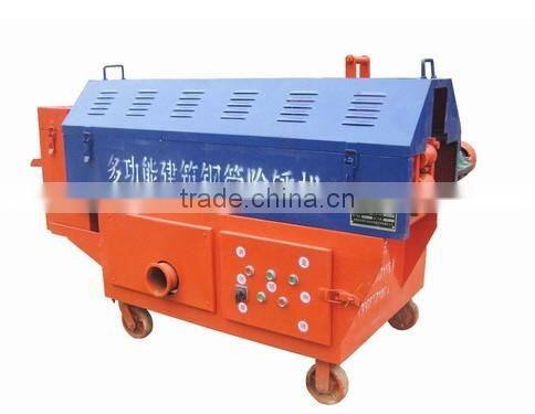 Best selling Construction pipe combined rust removing and painting machine