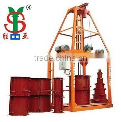 Shandong Shengya Brand SY1000 centrifugal concrete pipe machine,pre-stressed spun concrete culvert pipe making machine in Kenya