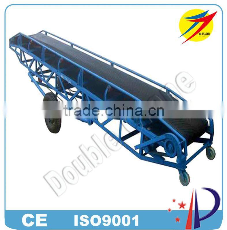 competitive removable high strength belt elevator for grain storage depot