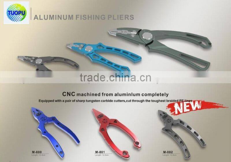 Hot sell lure fishing pliers,multi -function fishing lures pliers in sale