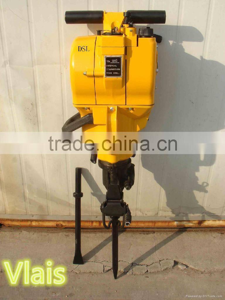 Drilling fast and high efficiency gasoline Rock drill machine