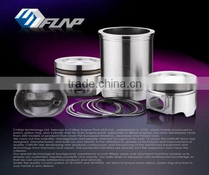 Dump truck hydraulic piston