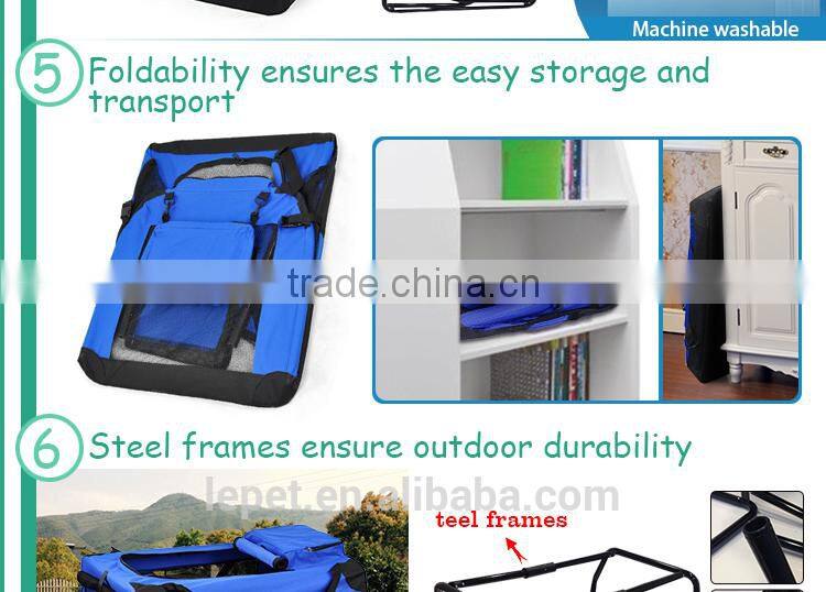 Soft-sided comfort Travel portable pet carrier sling/ luxury pets dog carry bag